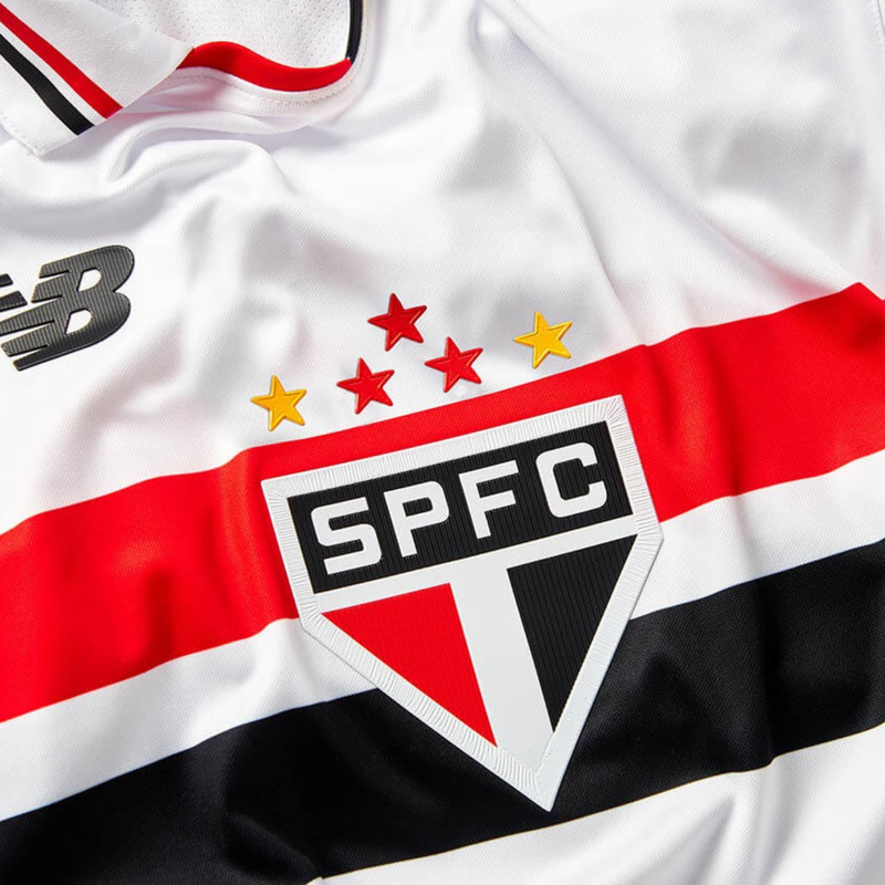 Camisa São Paulo Home 24/25 - NB Torcedor Masculina - Branca