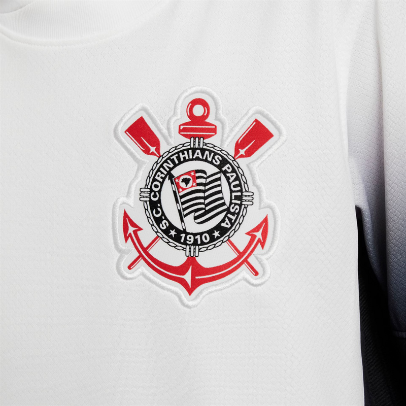 kit Infantil Corinthians Home I 24/25 - Nike Torcedor Camisa + short