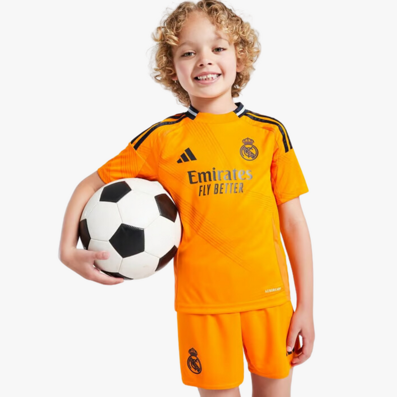 Kit Infantil Real Madrid Away II 24/25 + Shorts - Adidas