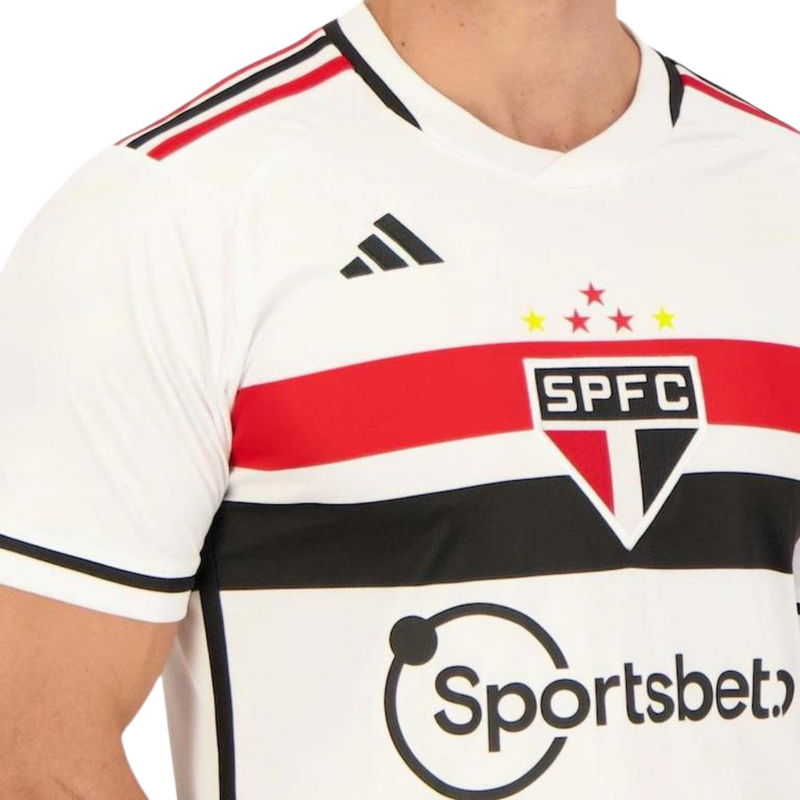 Camisa São Paulo Home 23/24 - Adidas Torcedor Masculina