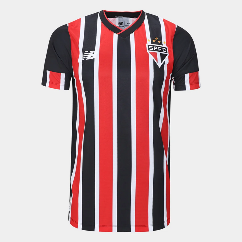 Camisa São Paulo Away 24/25 - NB Torcedor Masculina - vermelha