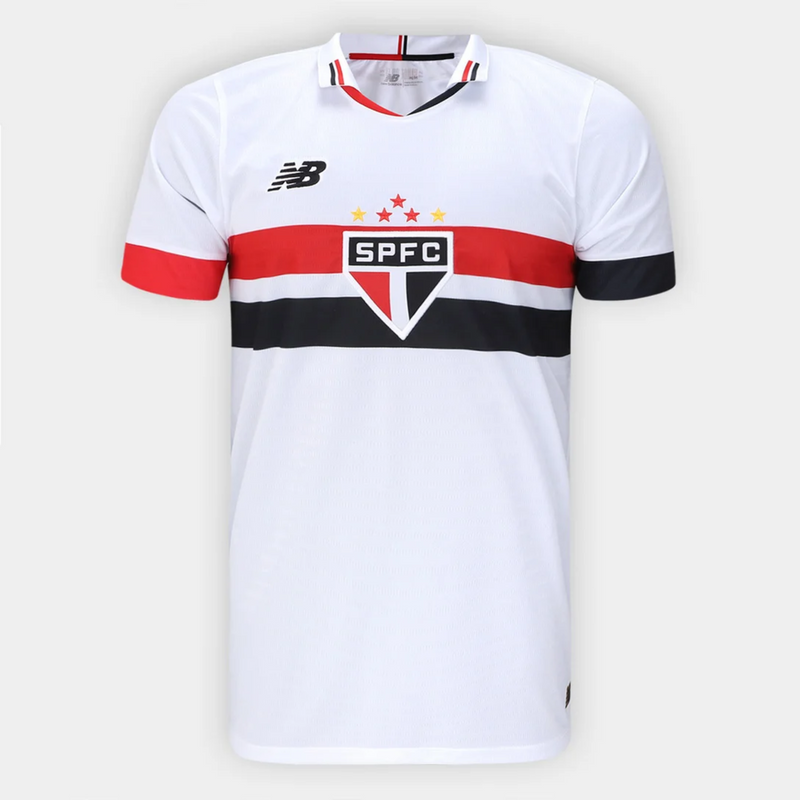 Camisa São Paulo Home 24/25 - NB Torcedor Masculina - Branca