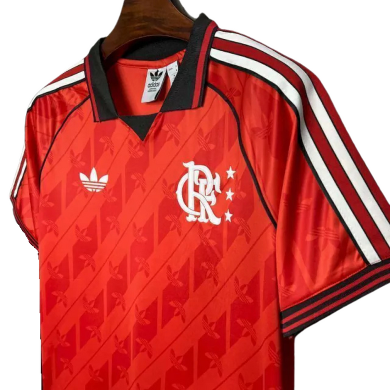 Camisa Flamengo Lifestyle 24/25 Adidas - Versão torcedor