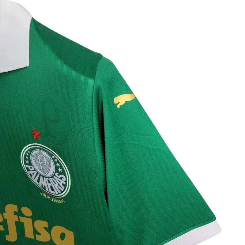 Camisa Palmeiras Home I 24/25 - Puma Torcedor Feminina - Verde