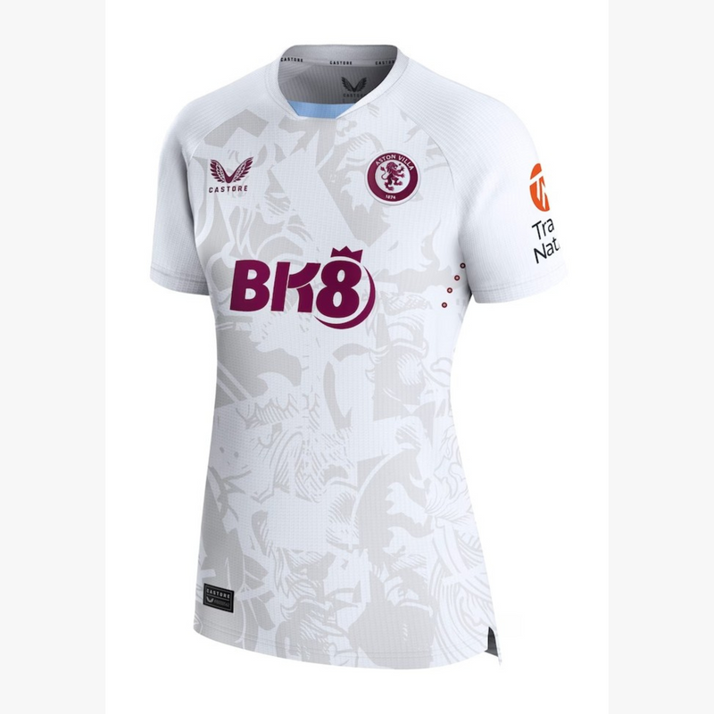 Camisa Aston Villa Away II 23/24 Feminina - Castore Torcedor