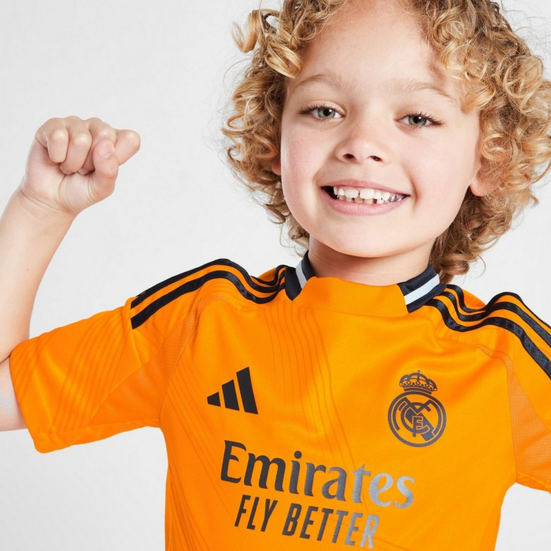 Kit Infantil Real Madrid Away II 24/25 + Shorts - Adidas