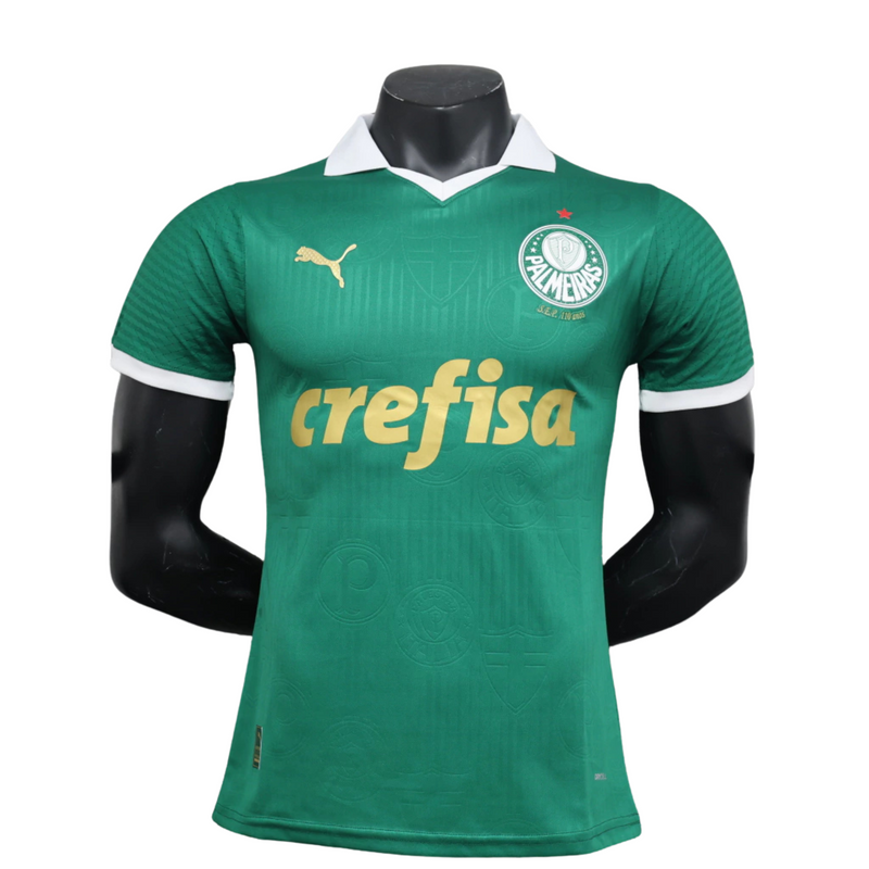 Camisa Palmeiras Home 24/25 - Versão Jogador - Masculina - Verde