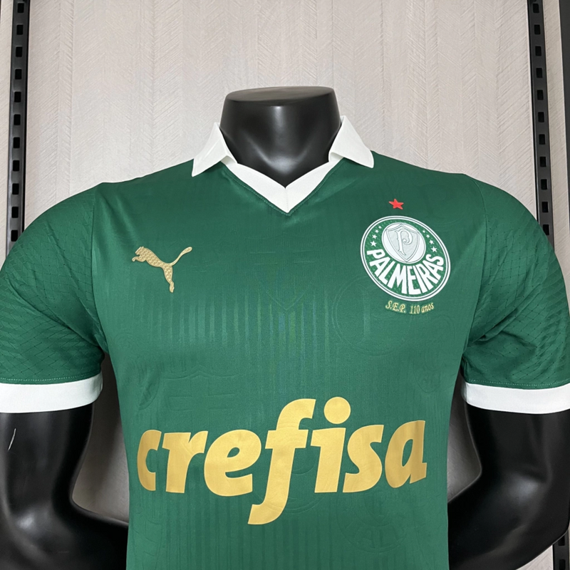 Camisa Palmeiras Home 24/25 - Versão Jogador - Masculina - Verde