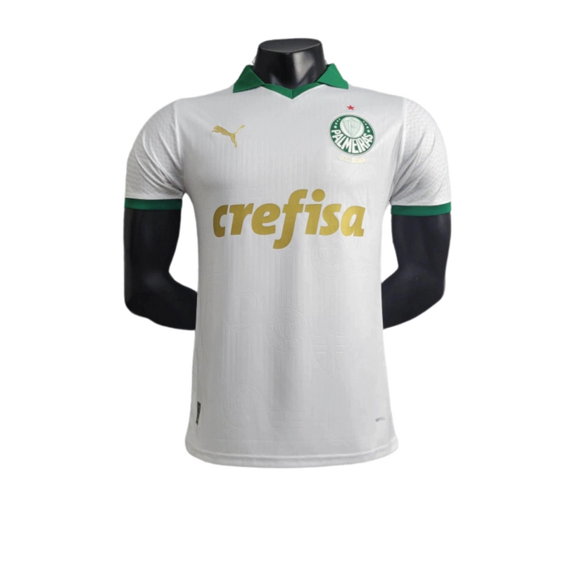 Camisa Palmeiras Away 24/25 - Versão Jogador -Masculina - Branca