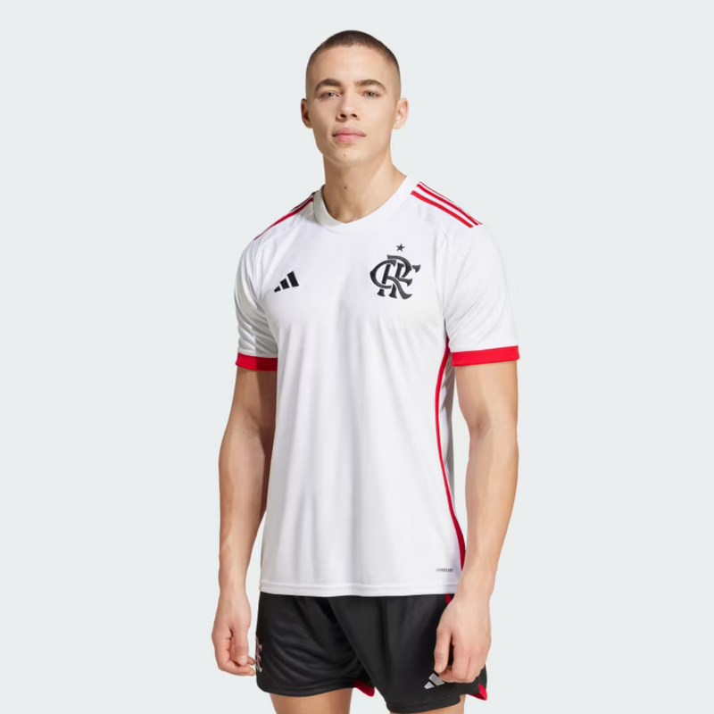 Camisa Flamengo Away 24/25 - Versão torcedor - Branca