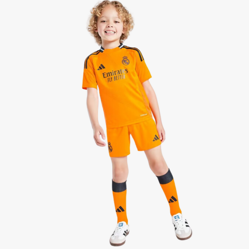 Kit Infantil Real Madrid Away II 24/25 + Shorts - Adidas