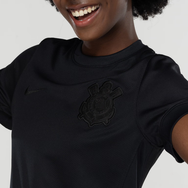 Camisa Corinthians BLACK 24/25 - Nike Torcedor Feminina