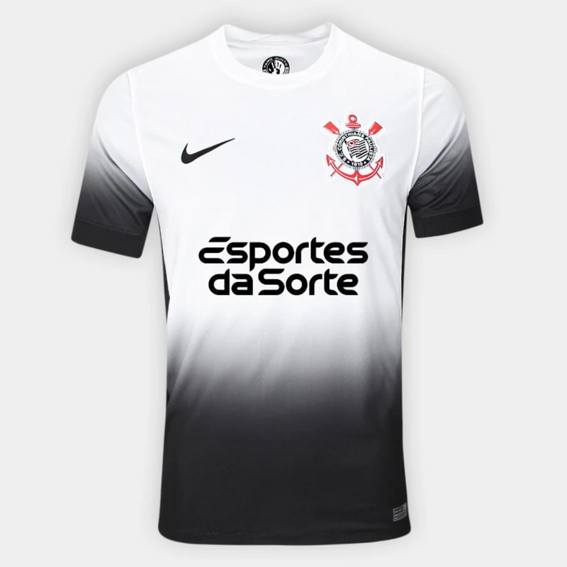 Camisa Corinthians Home I 24/25 + Esporte da Sorte - Nike Torcedor Masculina