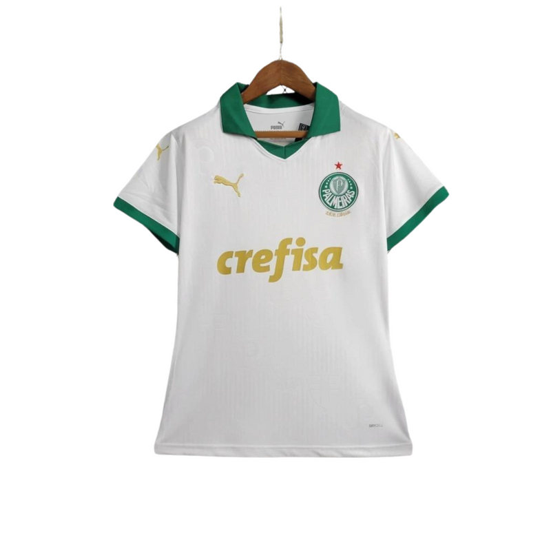 Camisa Palmeiras Away II 24/25 - Puma Torcedor Feminina - Branca