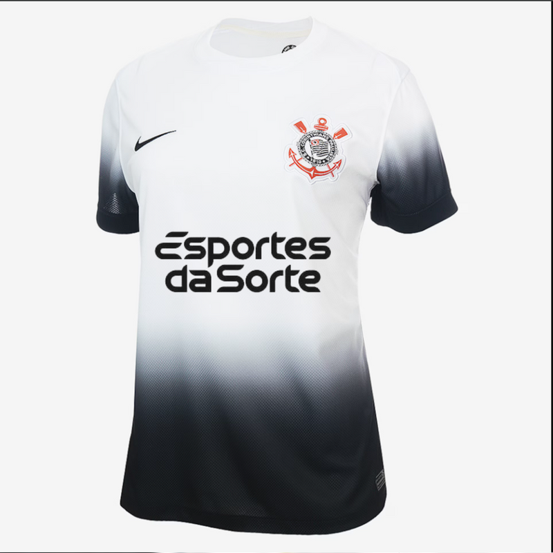 Camisa Corinthians Home 24/25 + Esporte da Sorte - Nike Torcedor Feminina