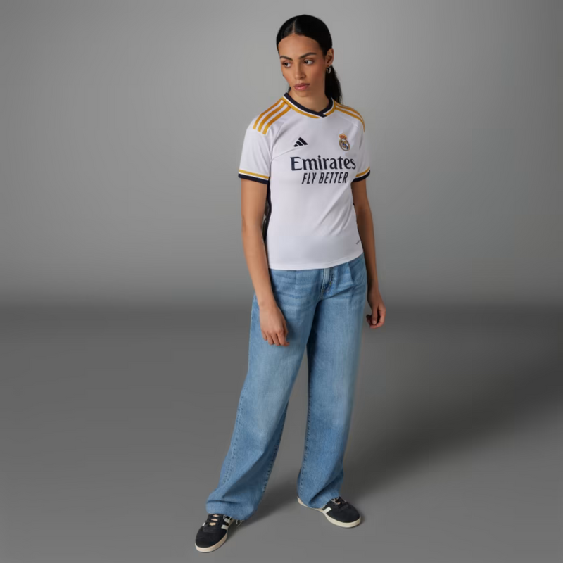 Camisa Real Madrid Home 23/24 - Adidas Torcedor Feminina