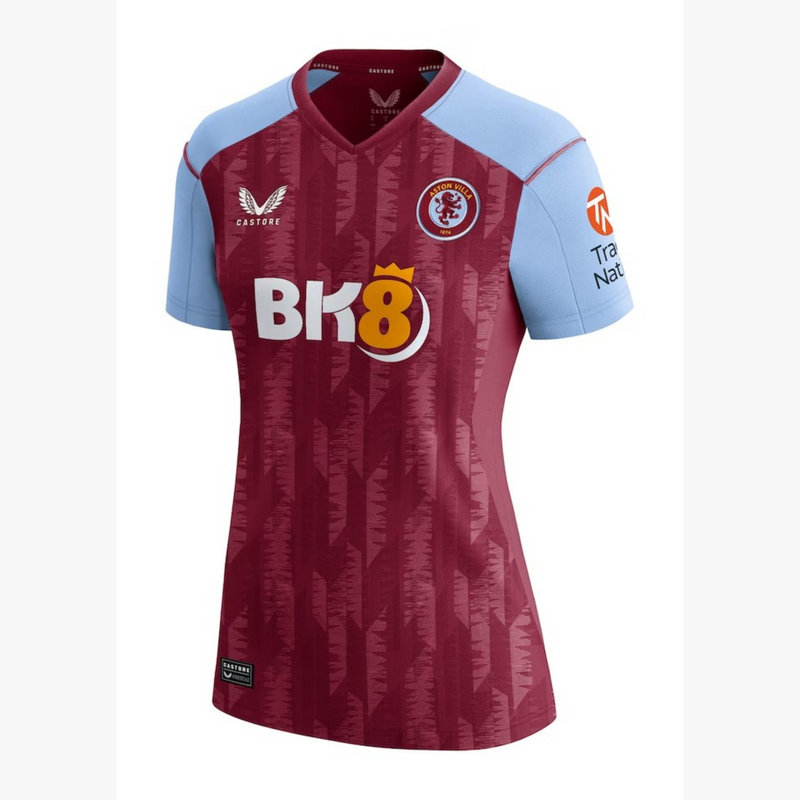 Camisa Aston Villa Home I 23/24 Feminina - Castore Torcedor