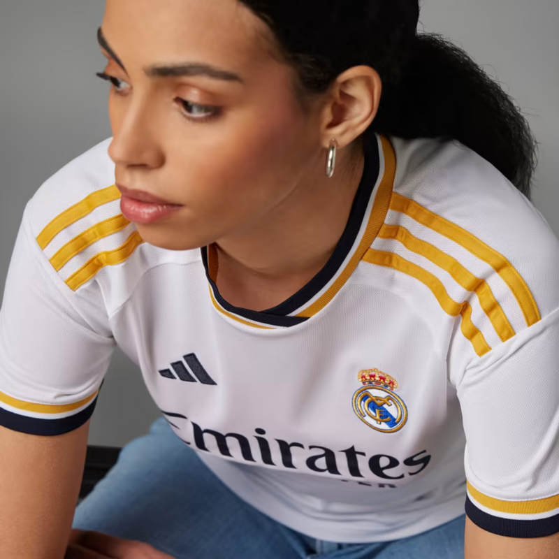 Camisa Real Madrid Home 23/24 - Adidas Torcedor Feminina