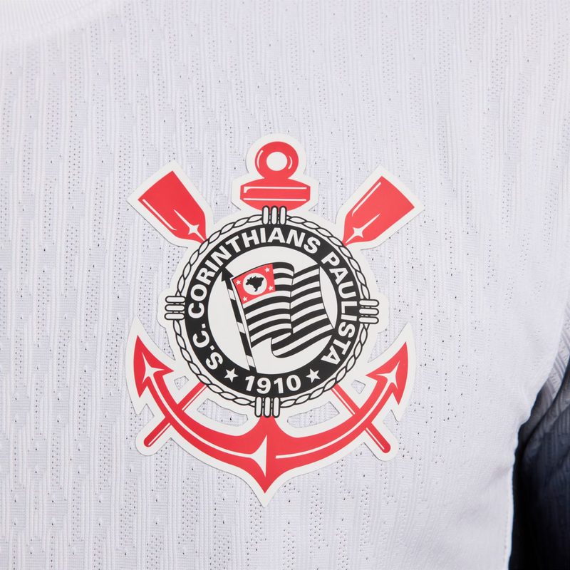 Camisa Corinthians Home 24/25 + Patrocínios - Nike Jogador Masculina