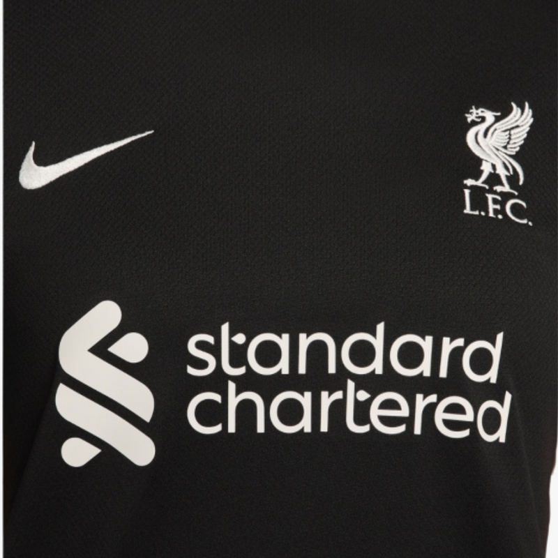 Camisa Liverpool Away II 24/25 Feminina - Nike Torcedor Preta