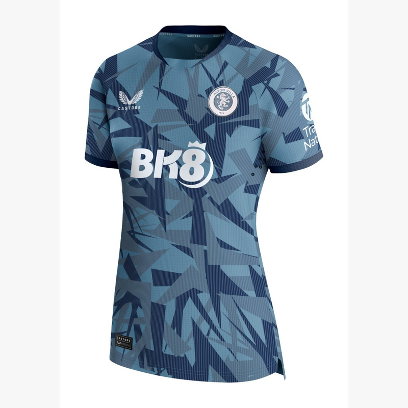 Camisa Aston Villa Third III 23/24 Feminina - Castore Torcedor