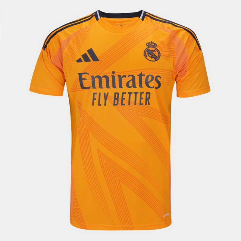 Camisa Real Madrid Away II 24/25 - Adidas Torcedor Masculina - Laranja