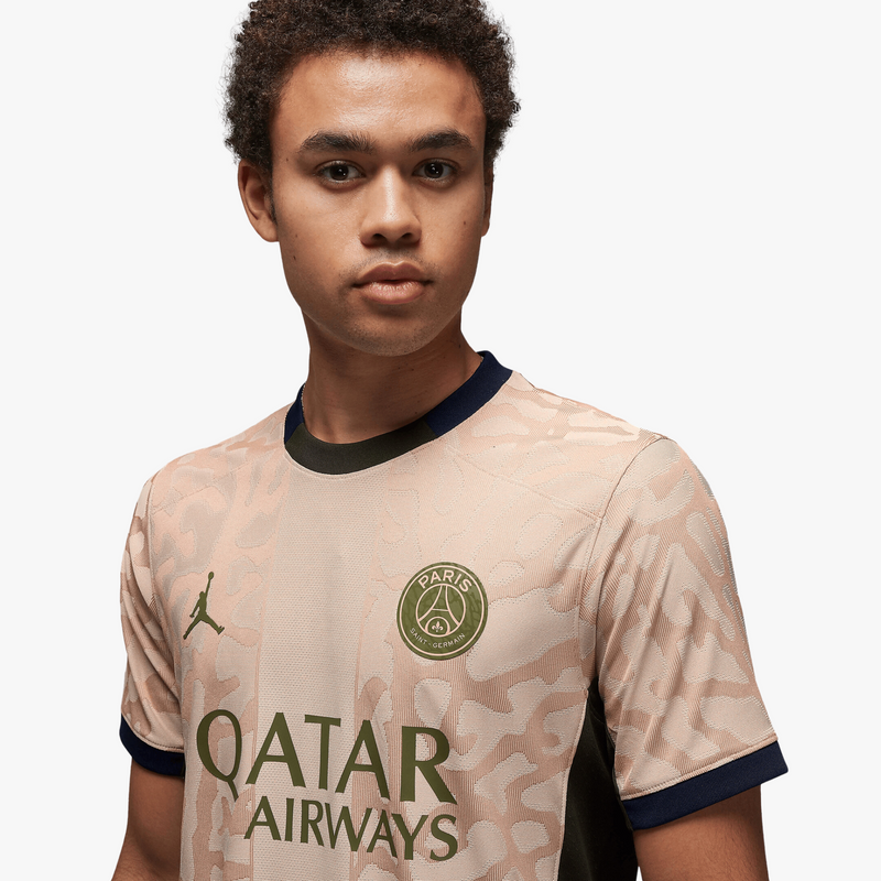 Camisa Psg 23/24 - Jordan Torcedor Masculino - Bege