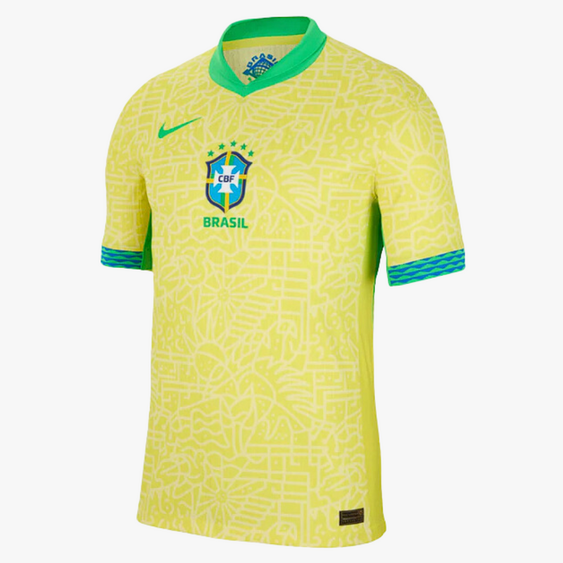 Camisa Brasil Home I Copa América 24/25 - Nike Torcedor Masculina Amarela