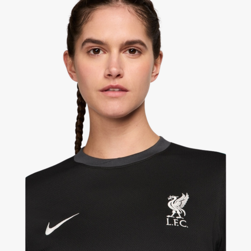 Camisa Liverpool Away II 24/25 Feminina - Nike Torcedor Preta