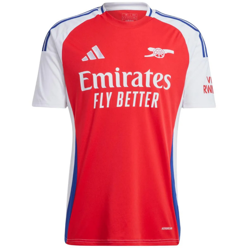 Camisa Arsenal Home I 24/25 - Torcedor Masculina - Vermelha e Branco