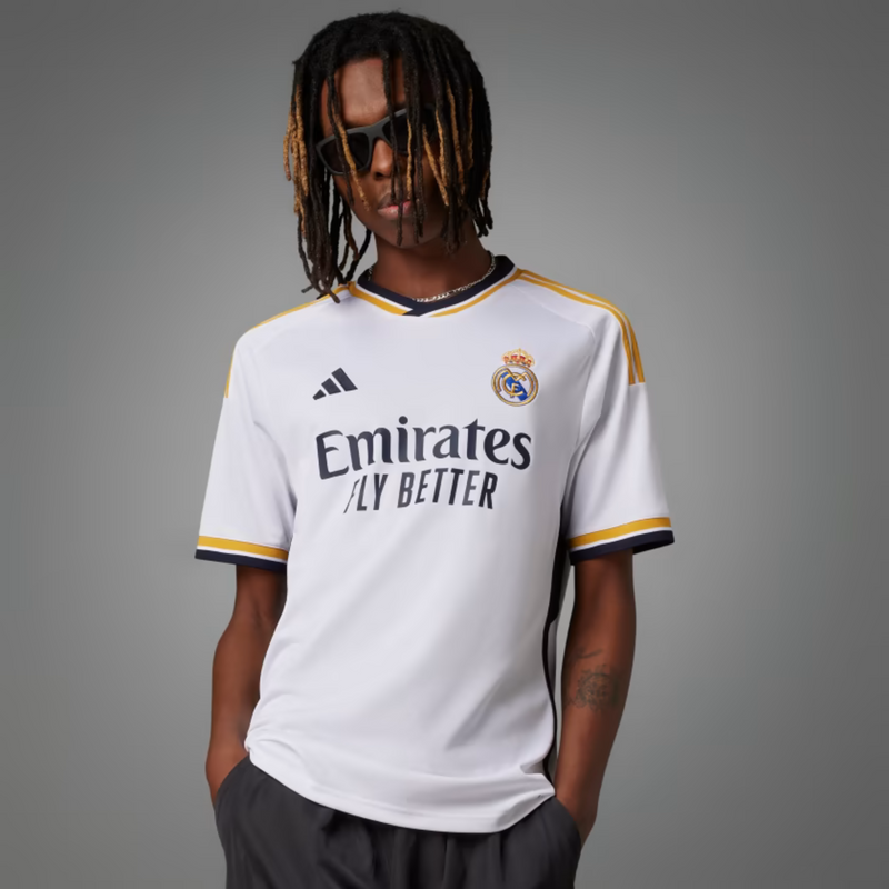 Camisa Real Madrid Home 23/24 - Adidas Torcedor Masculina