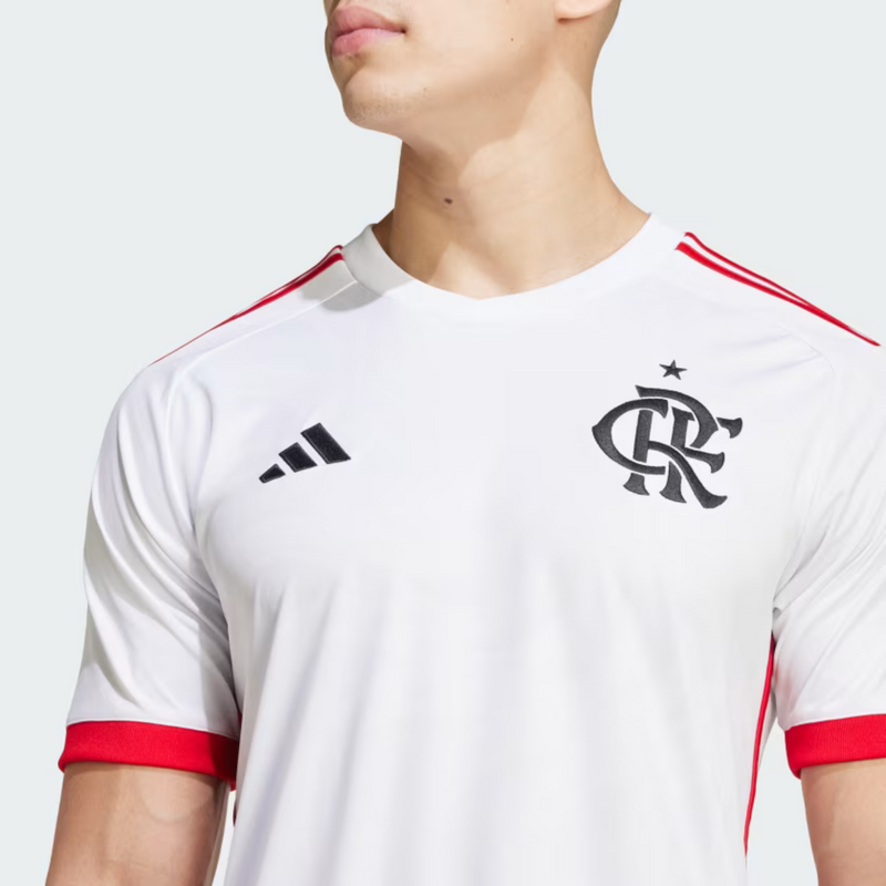 Camisa Flamengo Away 24/25 - Versão torcedor - Branca