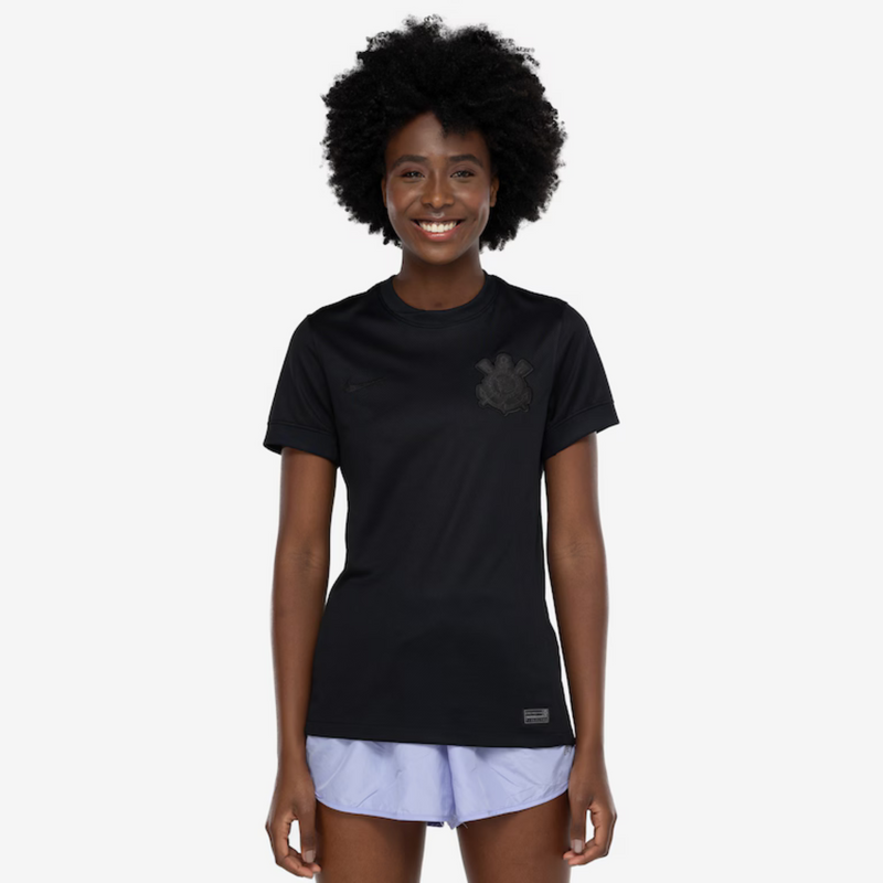 Camisa Corinthians BLACK 24/25 - Nike Torcedor Feminina