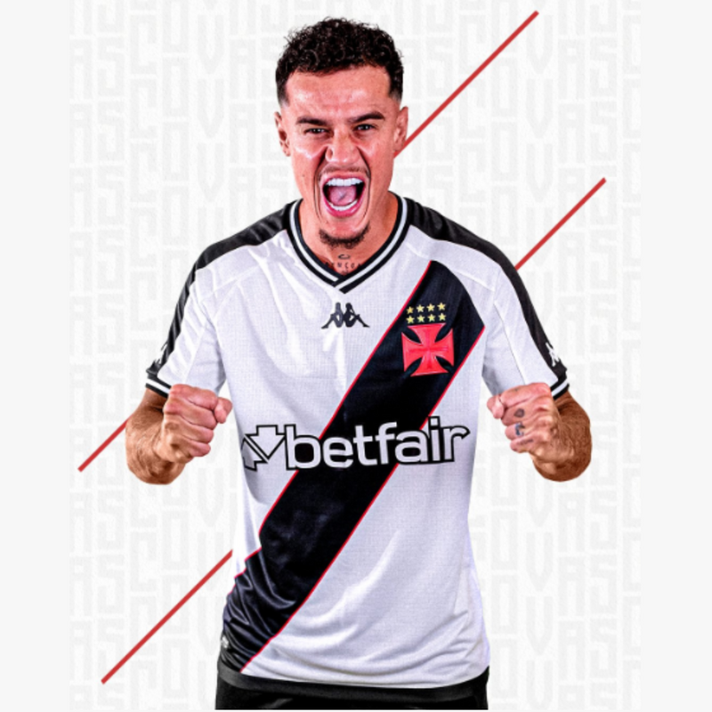 Camisa Vasco Away COUTINHO