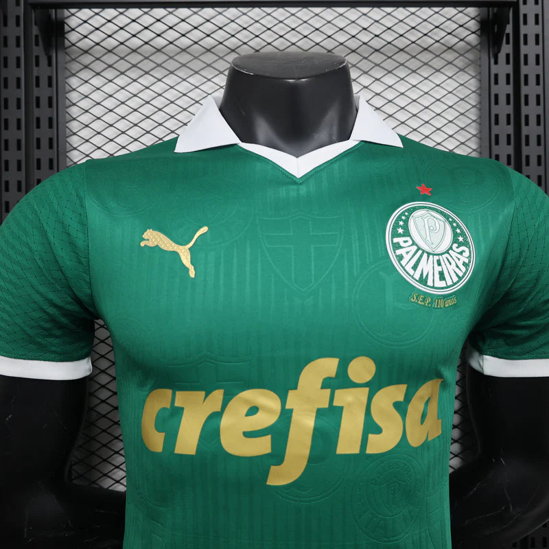 Camisa Palmeiras Home 24/25 - Versão Jogador -Masculina - Verde