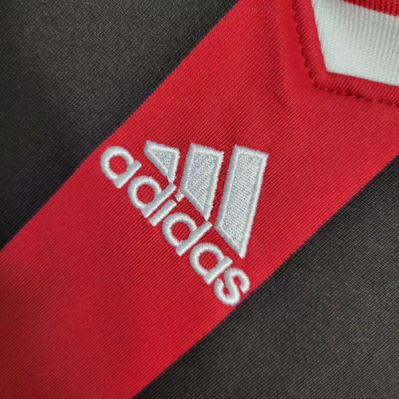 Camisa Retrô Milan 09/10 Manga Longa Adidas