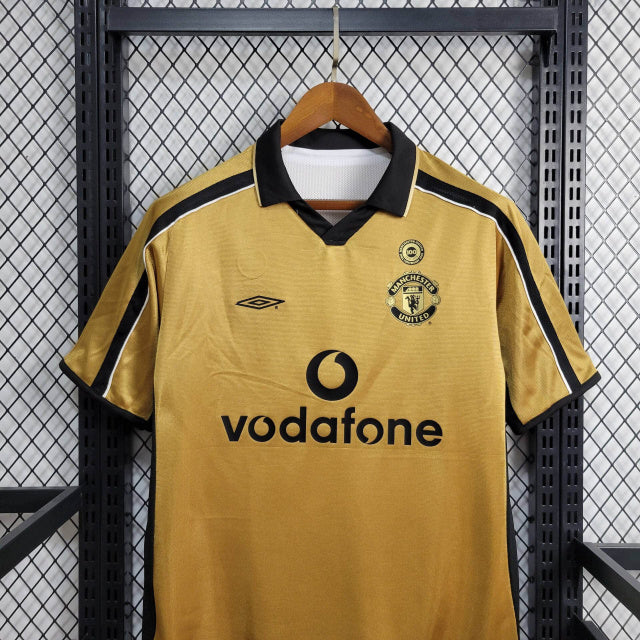 Camisa centenária Manchester United - Versão Retro - dupla face