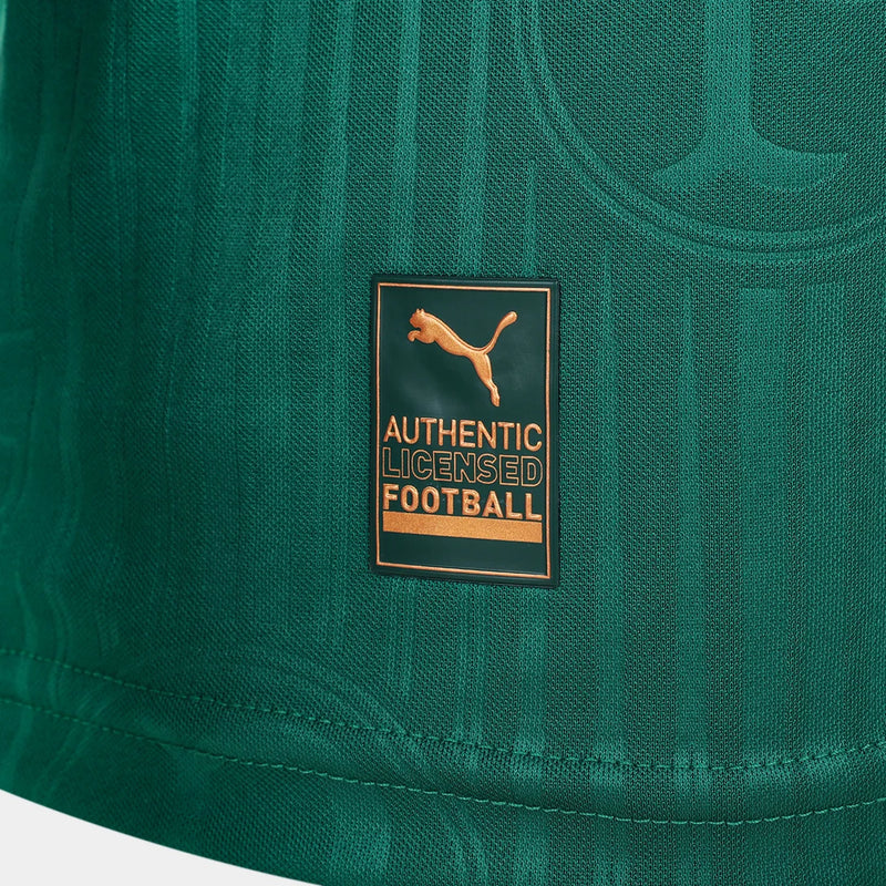 Camisa Palmeiras Home 24/25 - Puma Torcedor Masculina - Verde.