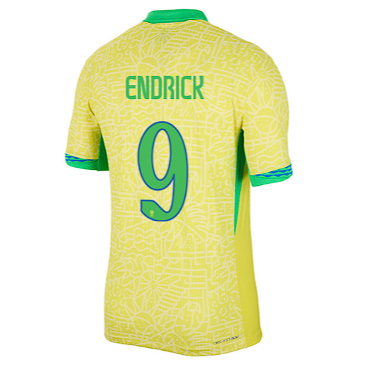 Camisa Brasil Home ENDRICK