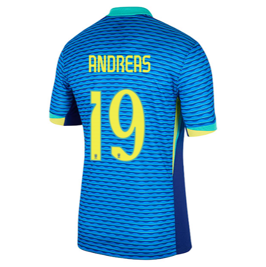 Camisa Brasil Away ANDREAS PERREIRA