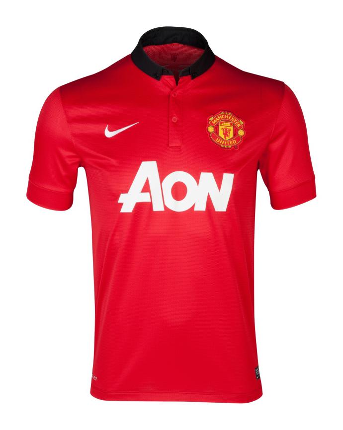 Camisa Manchester United Titular 13/14 - Versão Retro