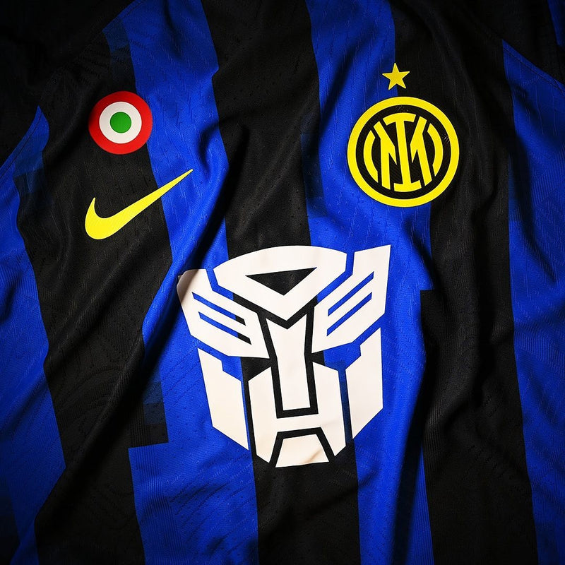 Camisa Inter de Milão 23/24 Ed Especial Transformers - Nike Torcedor Masculino