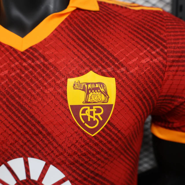 Camisa AS Roma Home I 24/25 - Jogador Adidas Masculina - vermelha