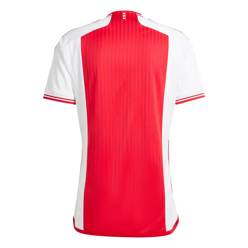 camisa-ajax-home-casa-1-i-adidas-versao-torcedor-masculino-masculina-fan-ziggo-vermelho-vermelha-branco-branca-titular-oficial-original-23-24-