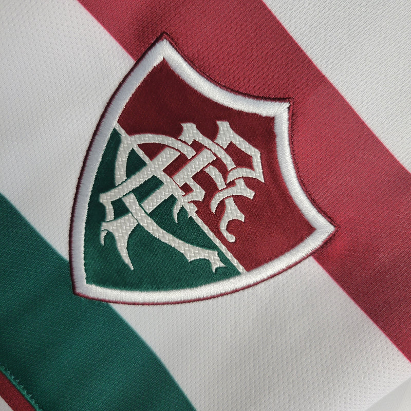 camisa-fluminense-branco-branca-vinho-vermelho-vermelha-verde-umbro-betano-libertadores-23-24-ii-2-away-versão-torcedor-masculino-masculina