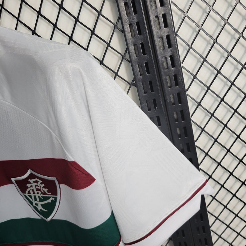 camisa-fluminense-branco-branca-vinho-vermelho-vermelha-verde-umbro-betano-libertadores-23-24-ii-2-away-versão-torcedor-masculino-masculina