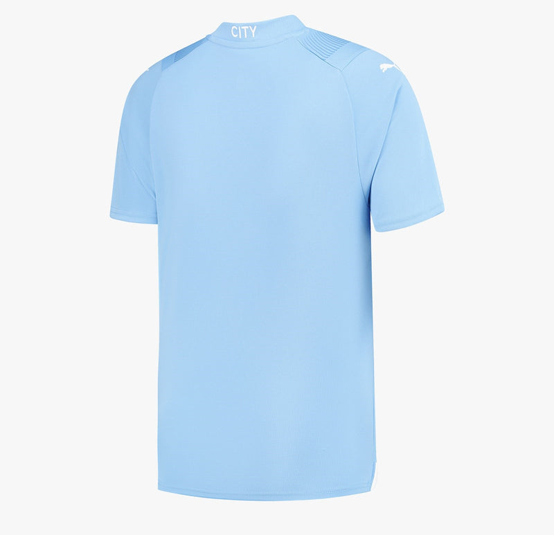 camisa-man-manchester-city-azul-branca-branco-home-casa-titular-23-24-puma-versao-fan-torcedor-masculino-masculina-etihad-airways-1-i-haaland-de-bruyne-mahrez-alvarez-primeira-oficial