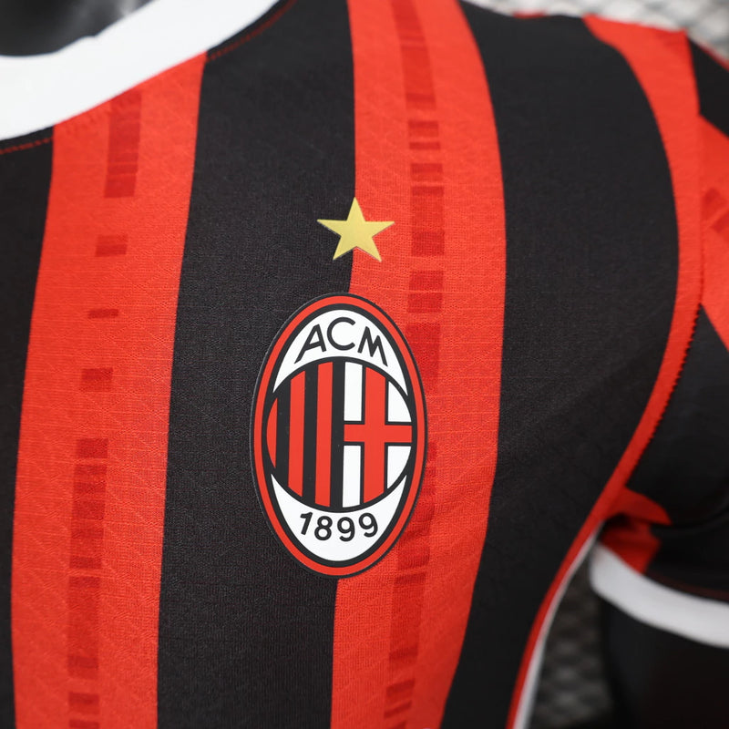 Camisa Milan Home I 24/25 - Puma Jogador Masculina