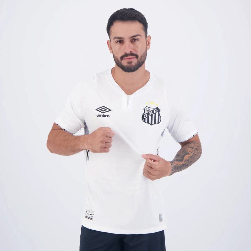 Camisa Santos Home I 24/25 - Umbro Torcedor Masculina