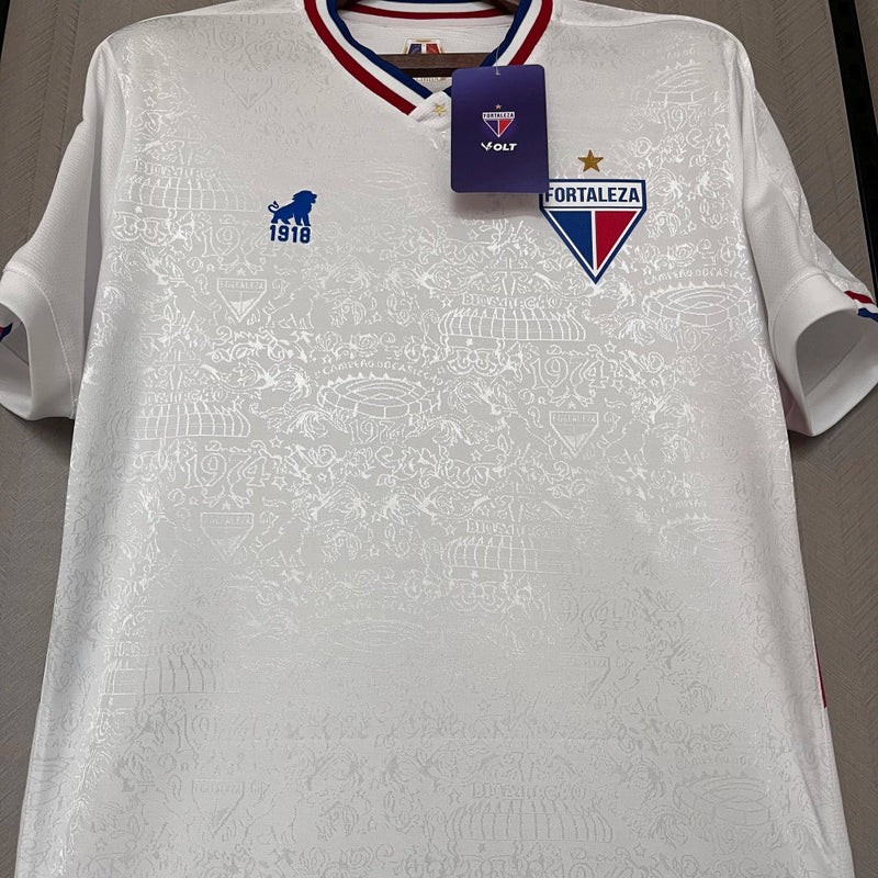 Camisa Fortaleza Away II 24/25 Feminina - Torcedor Branca